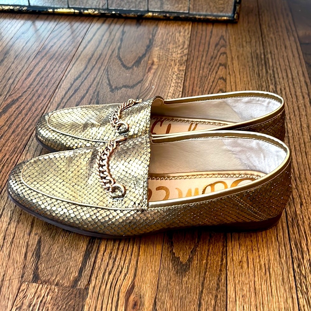 Sam Edelman Snakeskin Loafers ✨